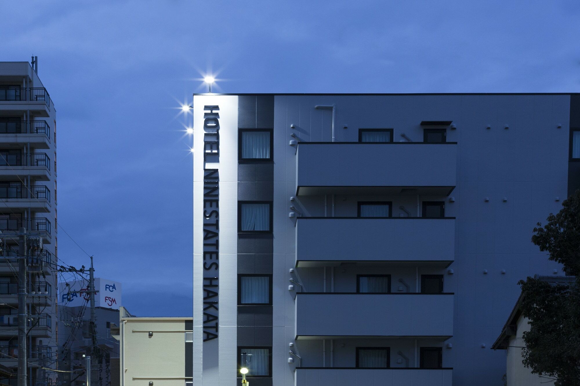 Hotel Ninestates Hakata Fukuoka  Exterior foto